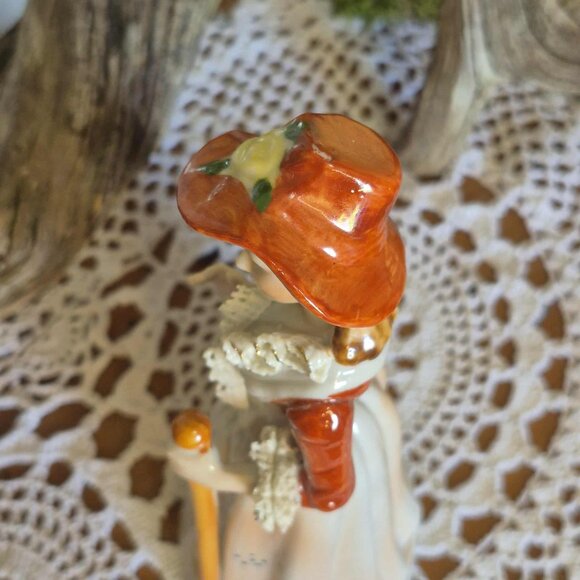 Vintage Taïwan Porcelain Figurine Orange - Picture 8 of 11